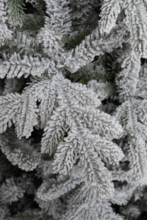 Искусственная елка Сибирская заснеженная 300 см., литая хвоя+пвх, ЕлкиТорг (66300)