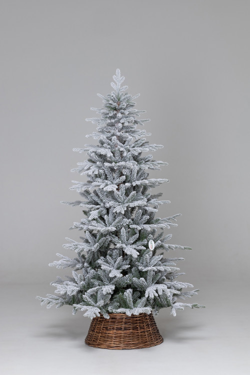 Искусственная елка Сибирская заснеженная 300 см., литая хвоя+пвх, ЕлкиТорг (66300)