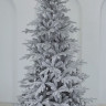 Искусственная елка Сибирская заснеженная 300 см., литая хвоя+пвх, ЕлкиТорг (66300)