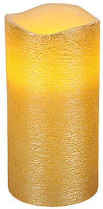 Светодиодная свеча LED LINDA неровный край,  желтый воск (068-53) в Белгороде