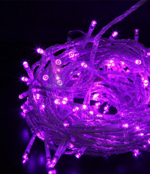 Комплект гирлянды на деревья с контроллером 60 м., 3 луча по 20 м, 600 LED ламп пурпурного цвета, Beauty Led (KDD600C-10-1PU)