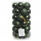 Набор пластиковых шаров Королевский 60 мм., зеленый, 37 шт., Kaemingk (020811)