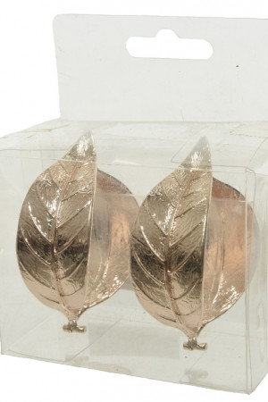 Кольца для салфеток Венский лес 4 см., 2 шт., золото, Kaemingk (380463)