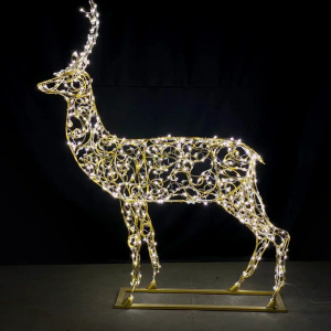 Светодиодная фигура Олень Рождественский 200 см., Сад Радости (SR029)