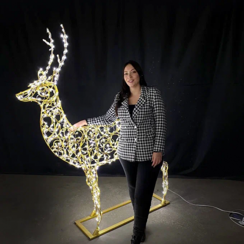 Светодиодная фигура Олень Рождественский 200 см., Сад Радости (SR029)