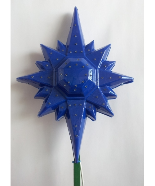 Макушка Полярная звезда Эконом 55 см. для елей высотой от 3 до 8 м., синяя, Green Trees (pol-55)
