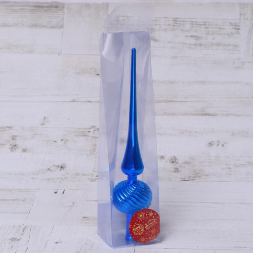 Макушка Классика полосы 25 см., синий, Зимнее Волшебство (6537061)    