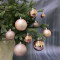 Набор пластиковых шаров Гамма 46 шт., нежно-розовый, ChristmasDeLuxe (84699-88044)