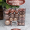 Набор пластиковых шаров Гамма 46 шт., нежно-розовый, ChristmasDeLuxe (84699-88044)