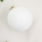 Шар пластиковый матовый 150 мм., белый, ЕлкиТорг (150522)