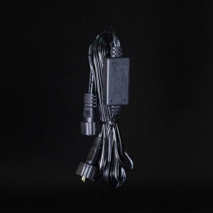 Выпрямитель для силиконовых нитей без возможности управления, провод черный каучук, IP65, Beauty Led (EC24-2A)