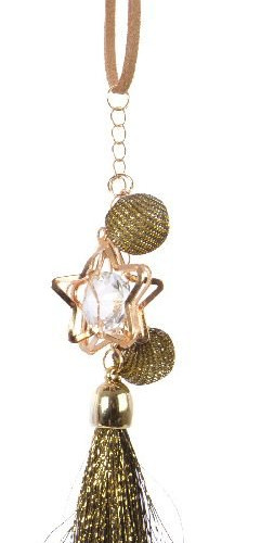 Подвески на елку Загадки Востока - Шар с кистью 21 см., Kaemingk (385696/4)