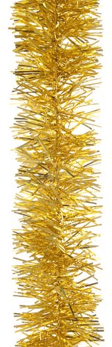 Мишура цвет золото, диаметр 50 мм., длина 2 м., ЕлкиТорг (M50gold) в Санкт-Петербурге