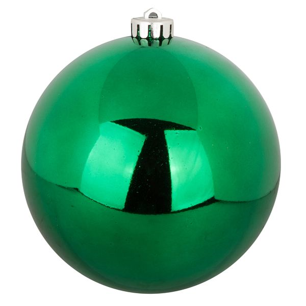 Пластиковый шар 150 мм., зеленый глянец., 1 шт., Snowmen (ЕК0442)
