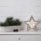 Светильник новогодний Звездные Олени FAUNA   24х25 см., 10 LED ламп, на батарейках, серый, Star Trading (271-36)