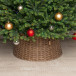 Корзина под елку Прованс 65*48*30 см., разборная, орех, ЕлкиТорг (65-219)
