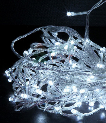 Комплект гирлянды на деревья с контроллером 60 м., 3 луча по 20 м, 600 LED ламп холодного белого цвета, Beauty Led (KDD600C-10-1W)