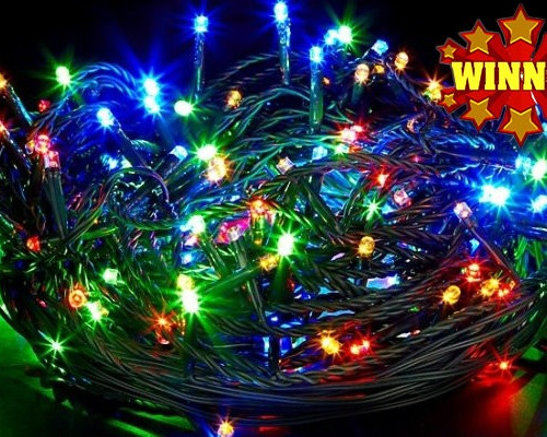 Эл. гирлянда 48м. 600 led УЛИЧНАЯ МУЛЬТИЦВЕТ Winner (600-LED600M)