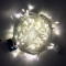 Светодиодная нить с мерцанием 10 м., 220V, 100 теплых белых LED ламп, прозрачный ПВХ провод, Rich LED (RL-S10CF-220V-T/WW)