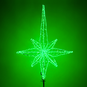 Макушка Роза Ветров 75 см. для елей высотой от 3 до 8 м., зеленая, Green Trees (roz-75green)