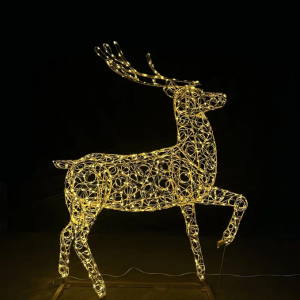 Светодиодная фигура Благородный олень 220 см., Сад Радости (SR032)