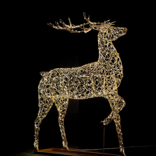 Светодиодная фигура Благородный олень 220 см., Сад Радости (SR032)