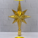 Елочная макушка Звезда Востока 25 см., пластик, золото, Christmas DeLuxe (89604) в Санкт-Петербурге