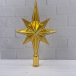 Елочная макушка Звезда Востока 25 см., пластик, золото, Christmas DeLuxe (89604) в Санкт-Петербурге