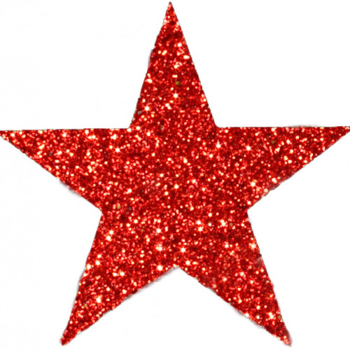 Звезда из пенофлекса 250 мм., красный, ПромЕлка (Z-250RED)