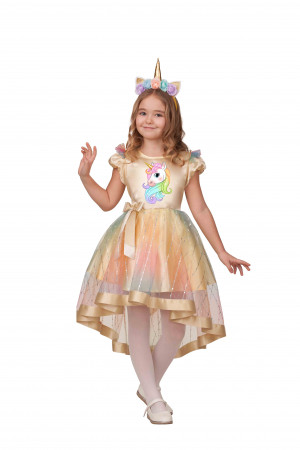 Карнавальный костюм Единорожка размер 68, рост 134 см. (21-14-134-68) 