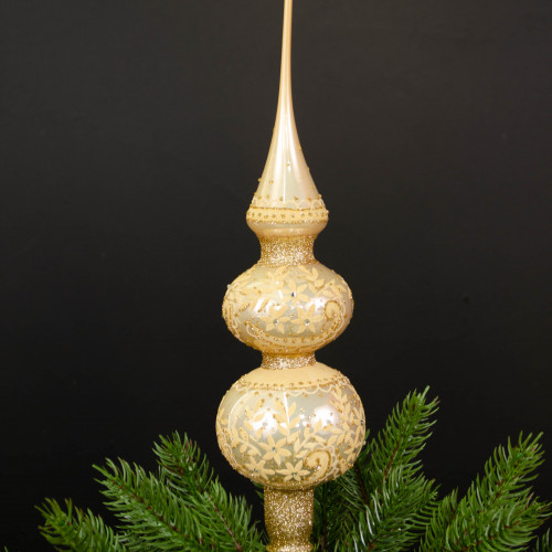 Набор стеклянных шаров Золото Королевы, 13 предметов, золото, Витус (878/6/1)