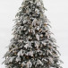 Ель Стильная заснеженная 305 см., 1272 LED ламп, литая хвоя+пвх, Black Box (74595)
