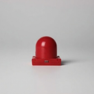 Колпачок для гирлянды Краса 1 шт., Красный, TeamProf (TPF-CR-cap-R)