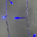 Светодиодная бахрома 3,1*0,5 м., 150 синих LED ламп, прозрачный провод ПВХ, LTC (PIL150-10-2B) в Санкт-Петербурге