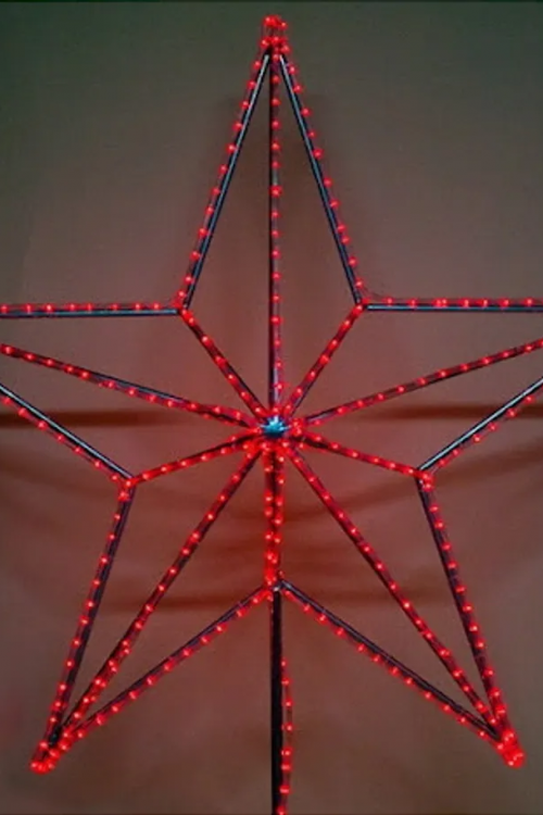 Макушка Кремлевская Эконом 50 см. для елей высотой от 3 до 5 м., красная, Green Trees (krem-50red)