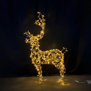 Светодиодная фигура Олень стилизованный 220 см., Сад Радости (SR034)