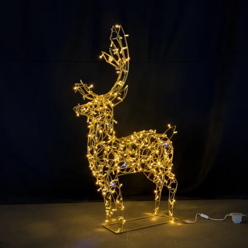 Светодиодная фигура Олень стилизованный 220 см., Сад Радости (SR034)