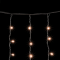 Светодиодная бахрома с колпачком 3,2*0,9 м., 168 экстра теплых белых LED ламп, мерцание, каучуковый черный провод, Beauty Led (LL168BLW-1-2EWW)