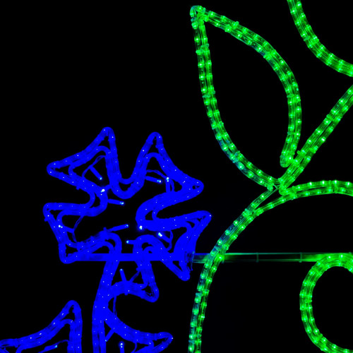 Светодиодная консоль Васильки 100*250 см., синий, зеленый, 220В, LTC (LC-13404)