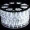 Дюралайт круглый Ø 10.5 мм., 220V, 3-жилы, холодные белые LED лампы 24 шт на 1 м., бухта 100 м, силикон, Winner (05.100.10,5.24W)