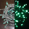 Светодиодная нить на цветном проводе 10 м., 24V, 100 зеленых LED ламп, зеленый провод, Rich LED (RL-S10C-24V-RG/G) 