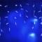 Светодиодная бахрома 108 синих LED ламп, 3*0.6 м., 220В, статика, прозрачный провод ПВХ, Teamprof (TPF-i3*0.6-CT/B)