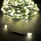 Светодиодная нить Капли 350 белых ламп, 26 м., 31В, 8 режимов, таймер, зеленый провод, LUCA (85447)