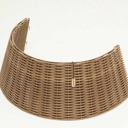 Корзина под елку Премиум Царская Лоза 65*48*30 см., разборная, чайное дерево, ЕлкиТорг (65-221)