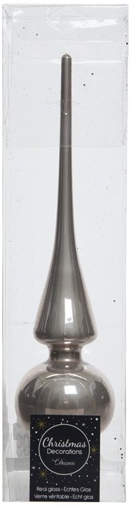 Елочная макушка Classic 26 см, стальная, стекло, KAEMINGK (114409)