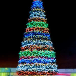 Комплект освещения Северное сияние для елей высотой 13 м., 141 шт., Green Trees (Sev13)