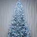 Искусственная елка Хеймдалль заснеженная 210 см., 100% литая хвоя, с холодными Led лампами, ЕлкиТорг (236210)