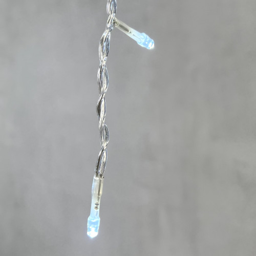 Светодиодная бахрома 3,1*0,5 м., 150 белых LED ламп, прозрачный провод ПВХ, LTC (PIL150-10-2W) в Санкт-Петербурге