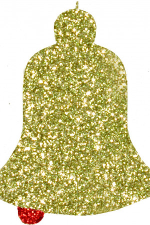 Колокольчик из пенофлекса 250 мм., золото, ПромЕлка (K-250GOLD)
