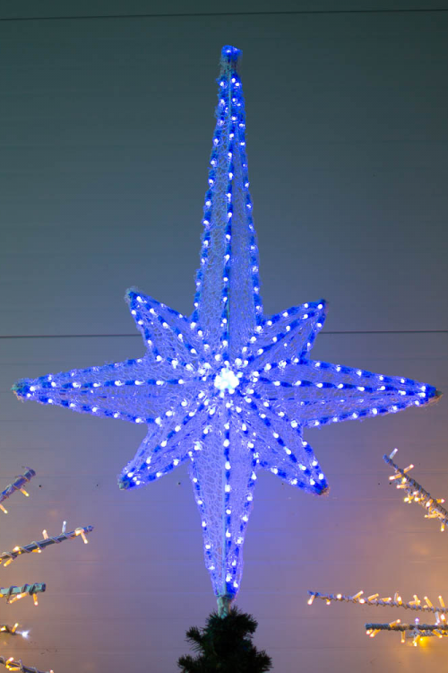 Макушка Роза Ветров RGB 100 см. для елей высотой от 6 до 15 м.,  Green Trees (roz-100rgb)